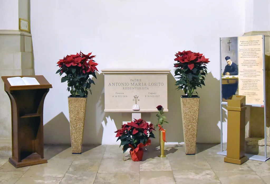 Tomba del Venerabile Padre Antonio Maria Losito nella Concattedrale di San Sabino