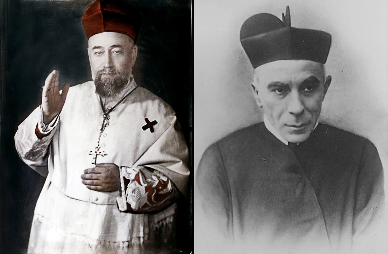 Monsignor Giuseppe Di Donna e Padre Antonio Maria Losito