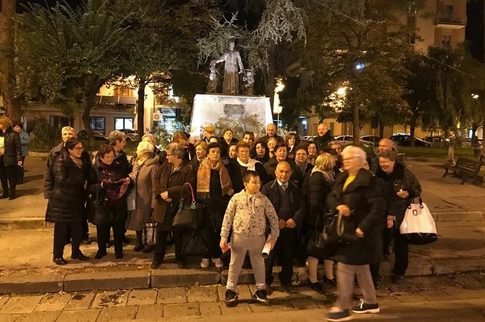 Angri: visita all’istituto delle Battistine fondato Sant’Alfonso M. Fusco figlio spirituale P. Losito — fotografia 4